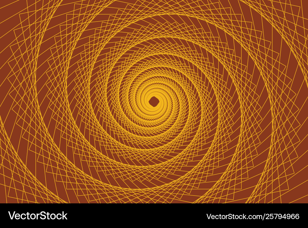 Lines halftone spiral pattern or texture Vector Image