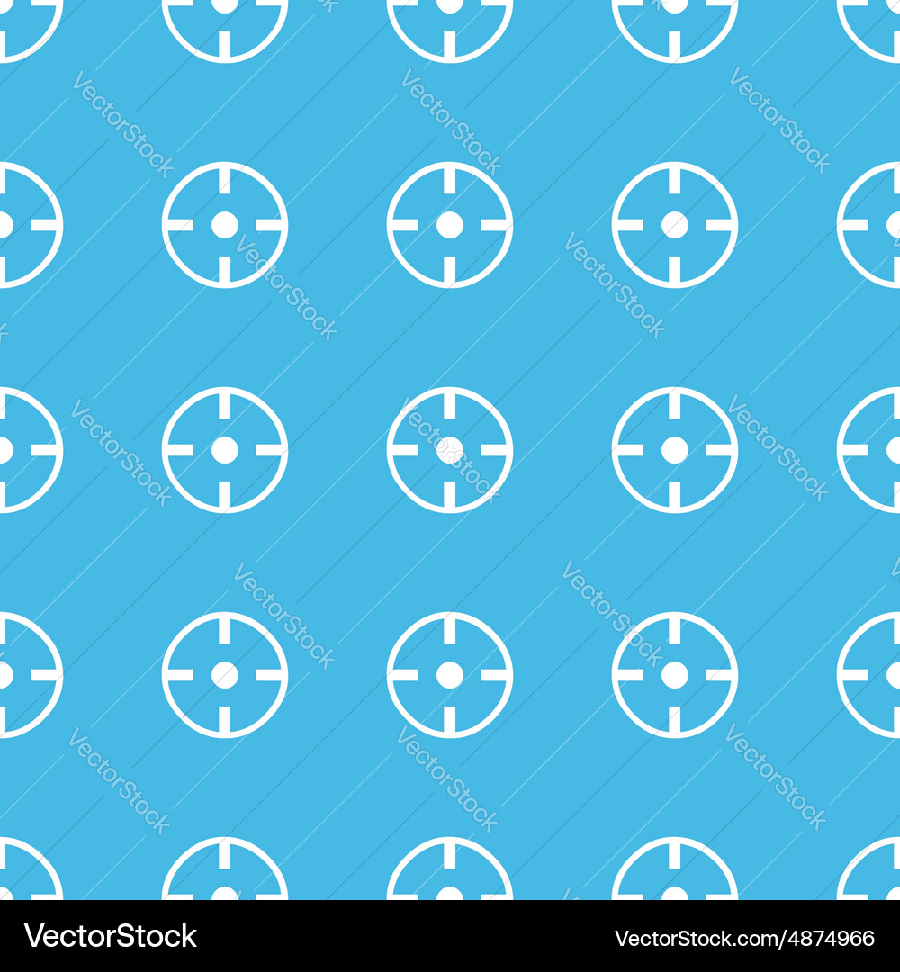 Target straight pattern vector image