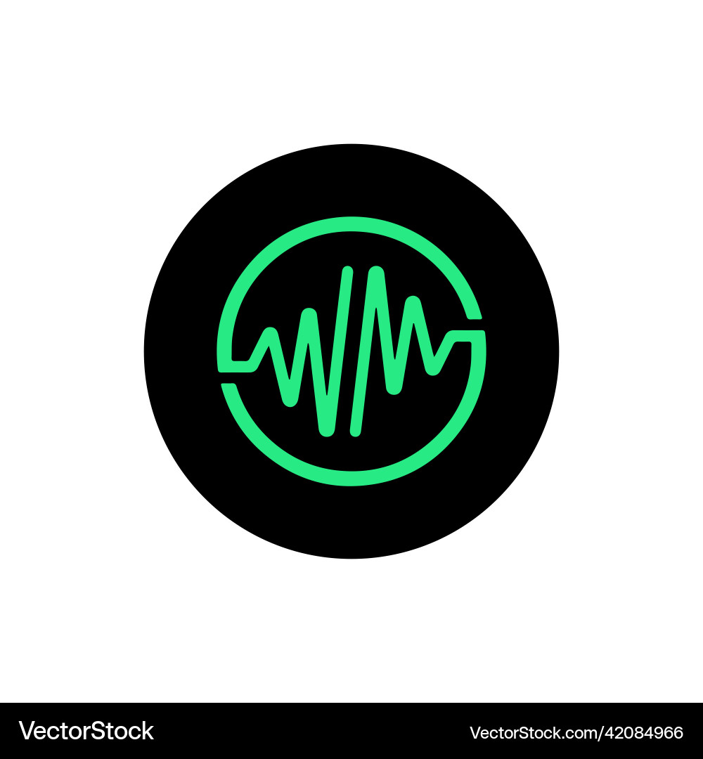 Wemix coin icon isolated on white background Vector Image