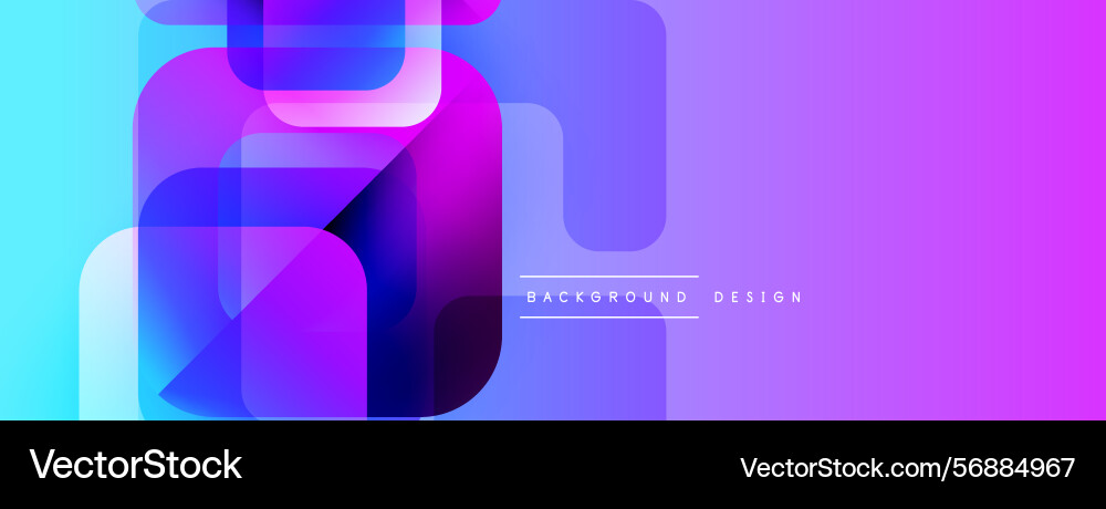 Abstract geometric shapes overlap creating Abstract geometric shapes overlap creating vector image