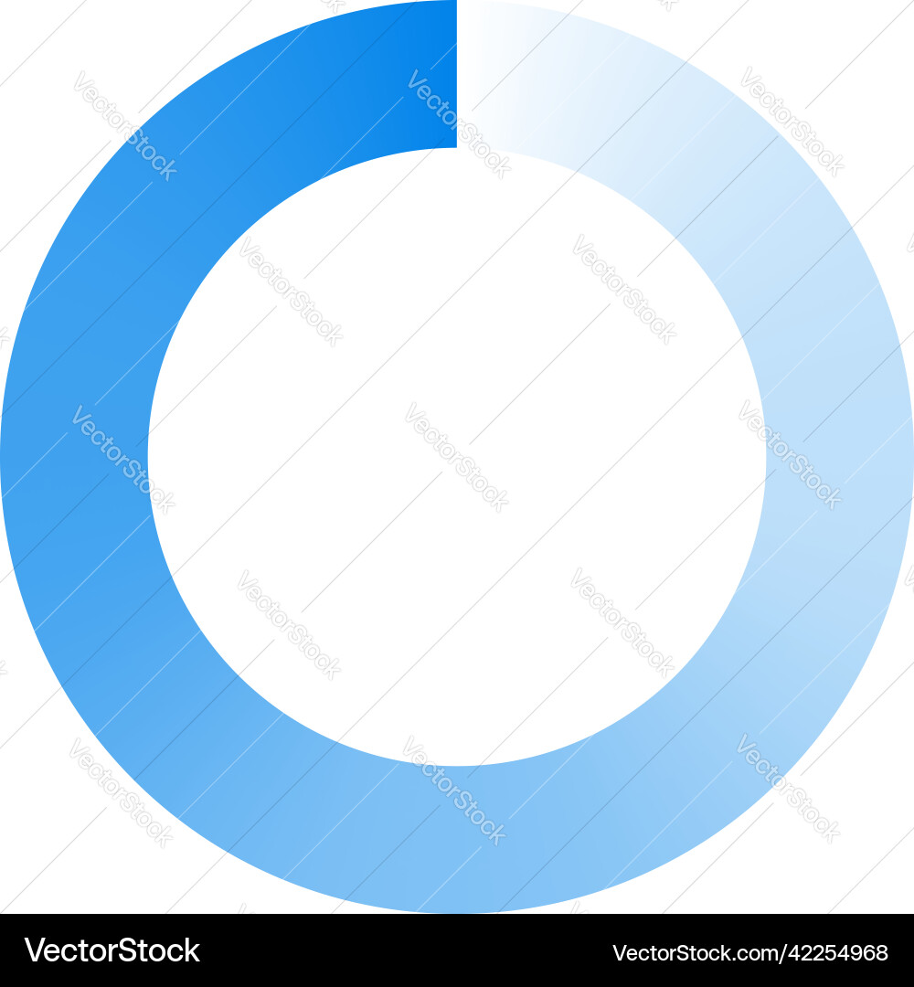 Circle preloader buffer shape circular progress Circle preloader buffer shape circular progress vector image