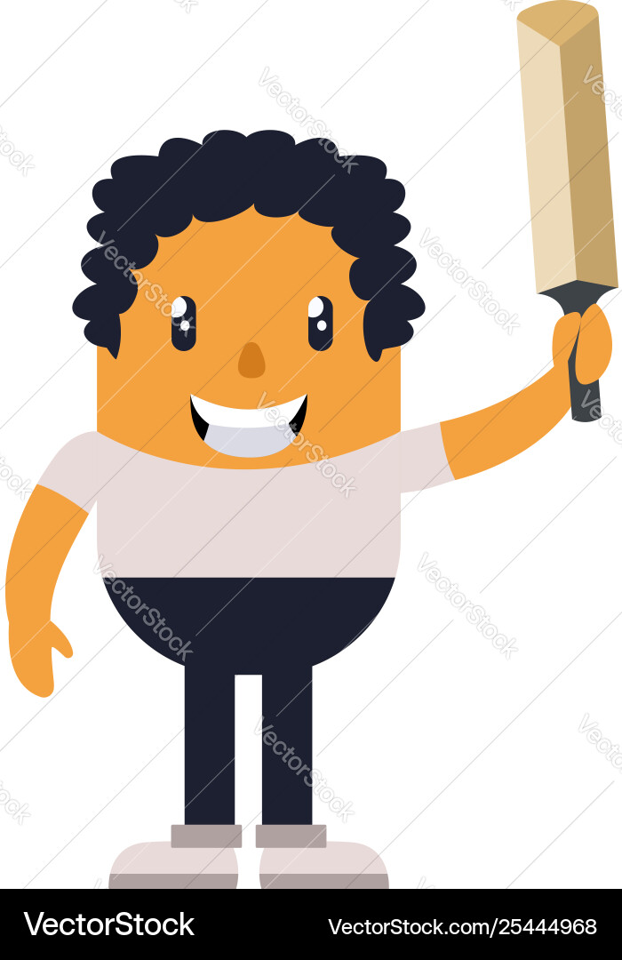 Man with sword on white background Vector Image