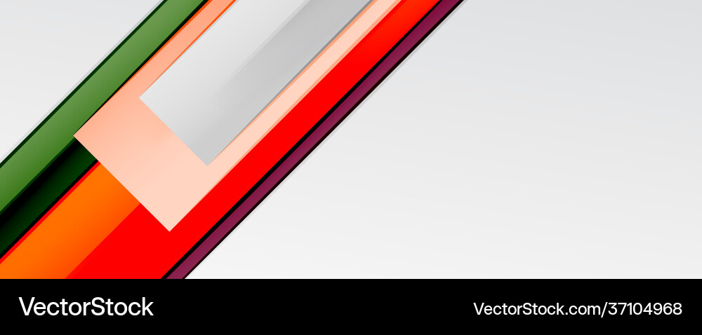 Multicolored lines background design template Multicolored lines background design template Vector Image