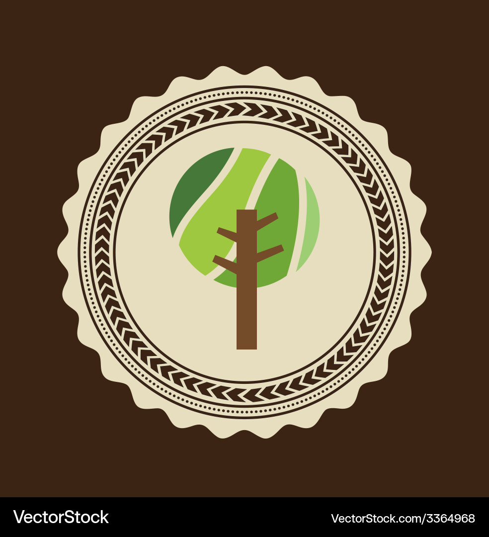 Tree design vector image