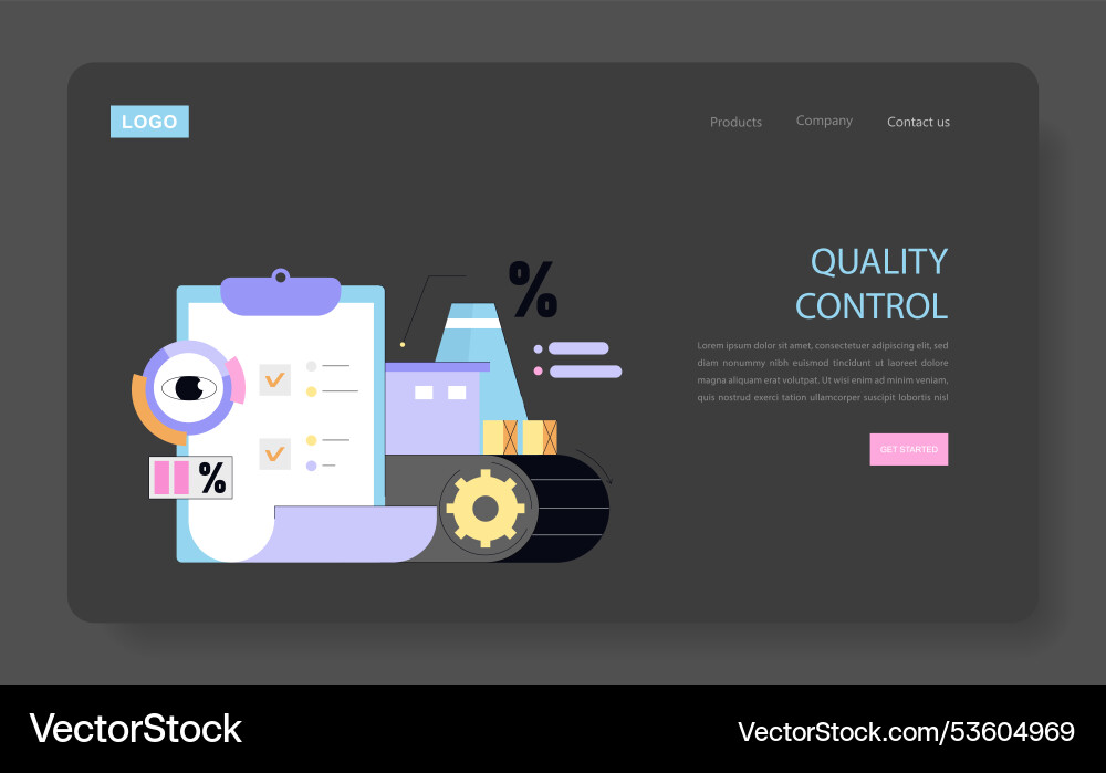Artificial intelligence in business flat Vector Image
