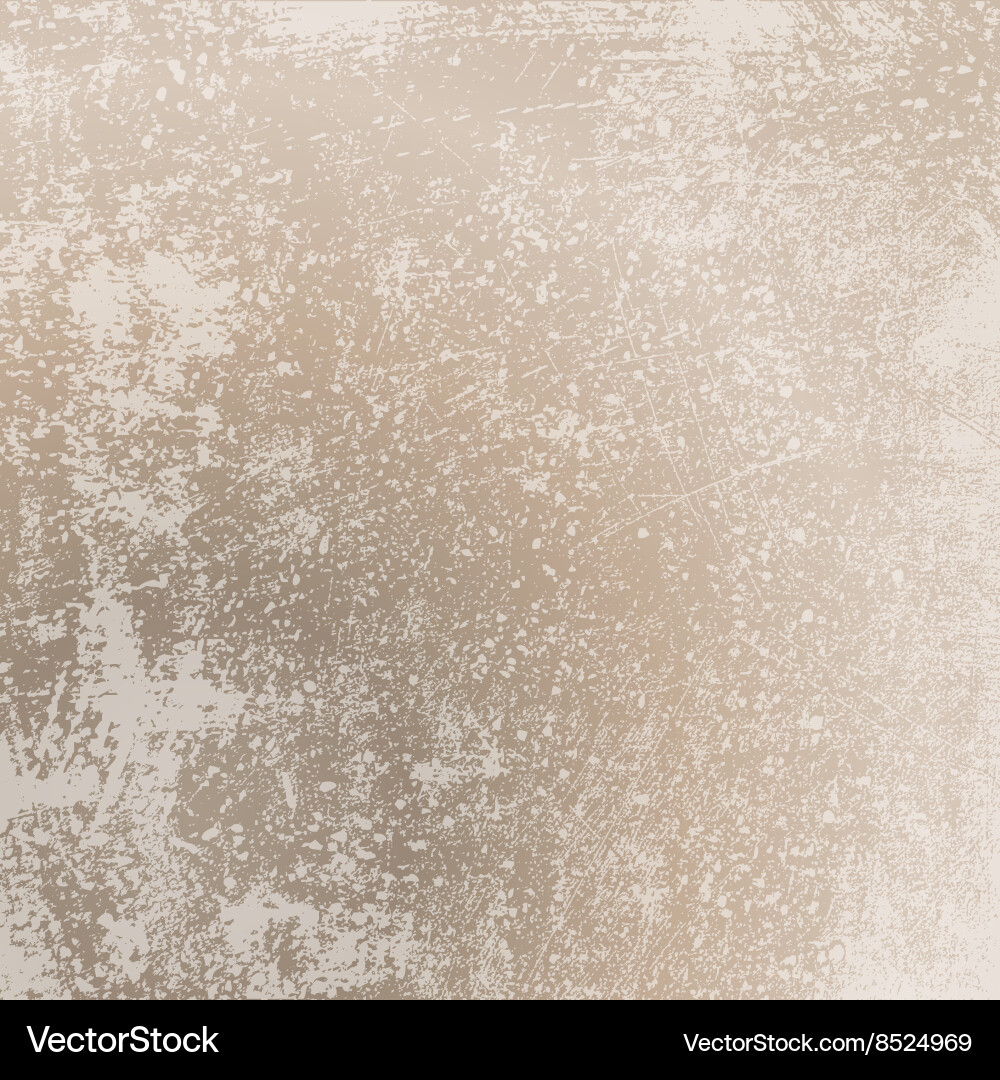 Beige Scratched Texture Background vector image