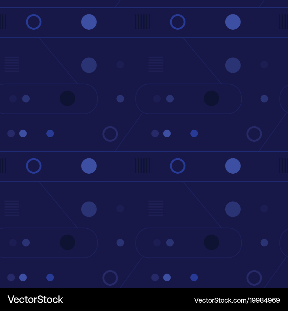 Mechanism and abstract interface seamless pattern vector image