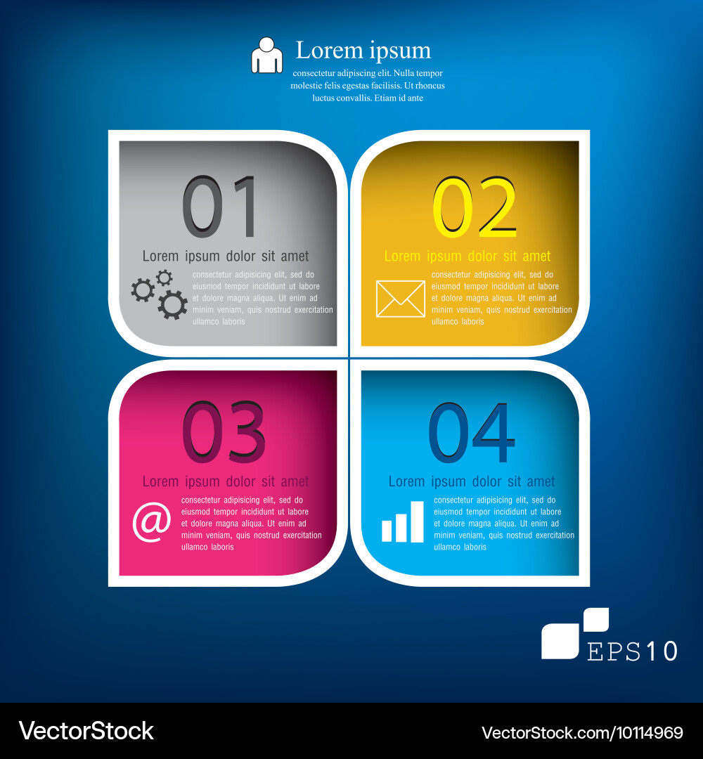 Squares background can be used for workflow vector image