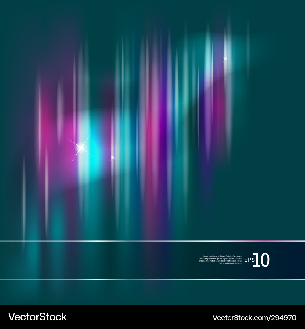 Colorful Abstract Background Vector Image