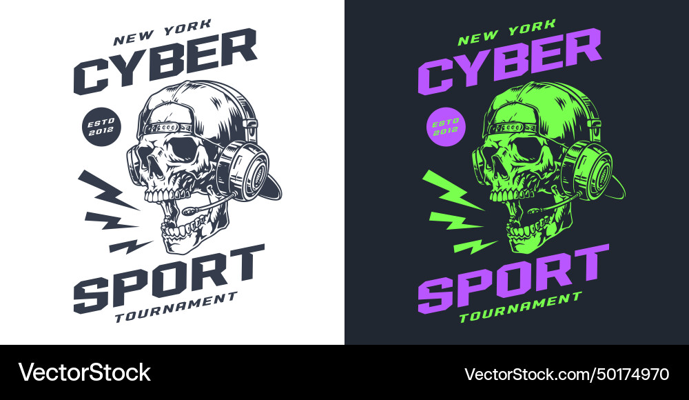 Cyber Sport Vintage Stil Aufkleber Cyber Sport Vintage Stil Aufkleber vektorbild