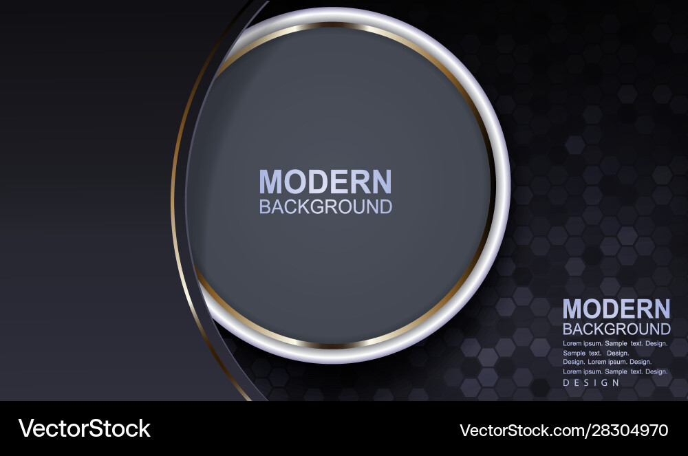 Gray background with a mosaic polygons round Gray background with a mosaic polygons round vector image