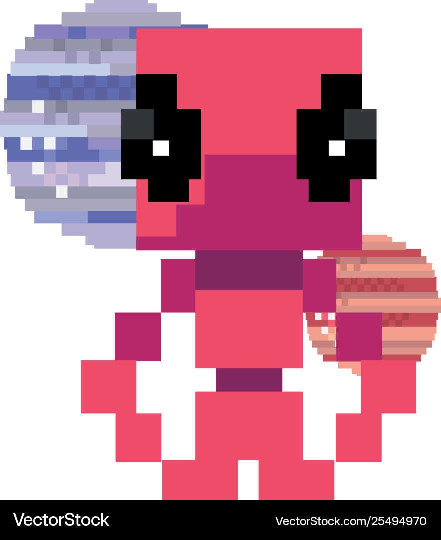 Invader video game retro Vector Image