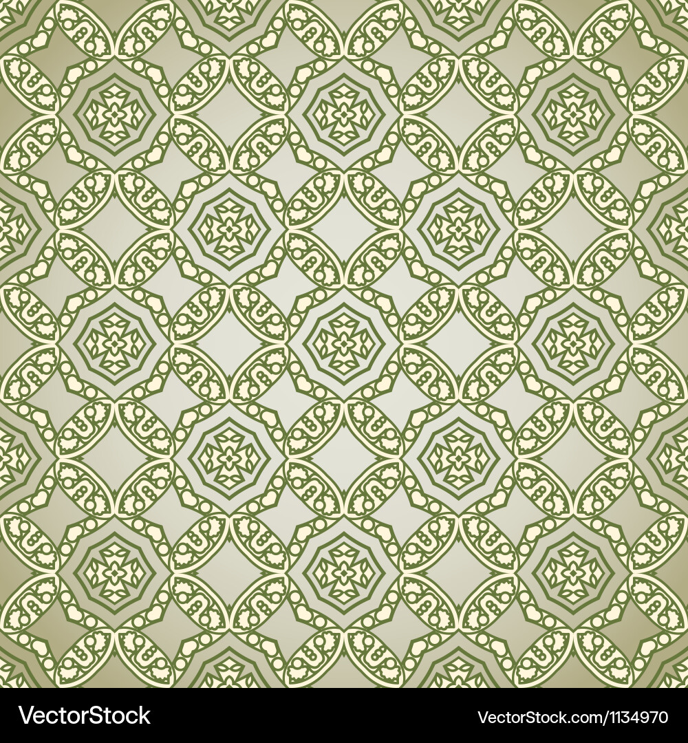 Retro Geometric Pattern Background vector image
