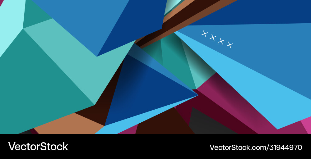 Trendy simple triangle abstract background Trendy simple triangle abstract background Vector Image