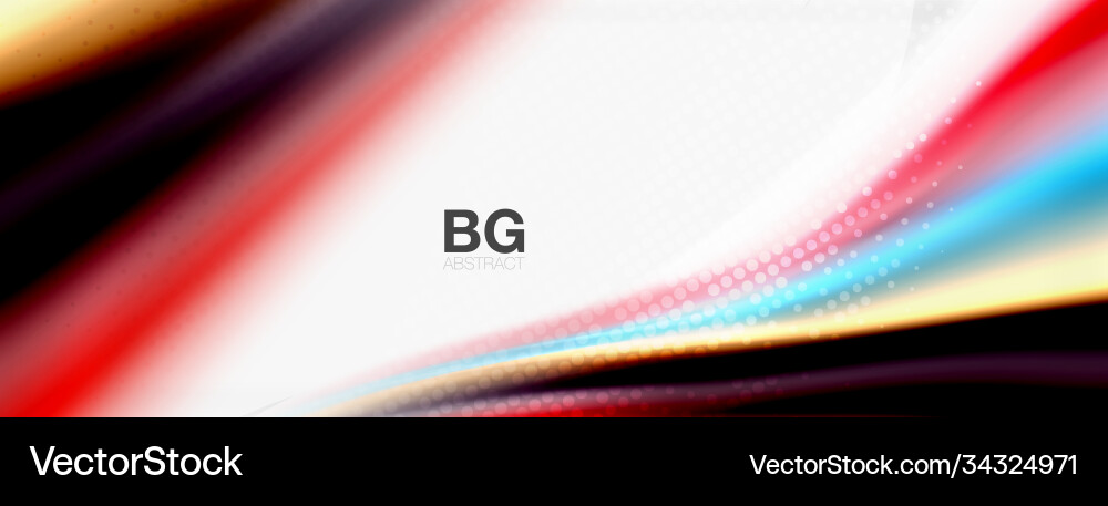 Abstract background smooth flowing lines blurred Abstract background smooth flowing lines blurred Vector Image