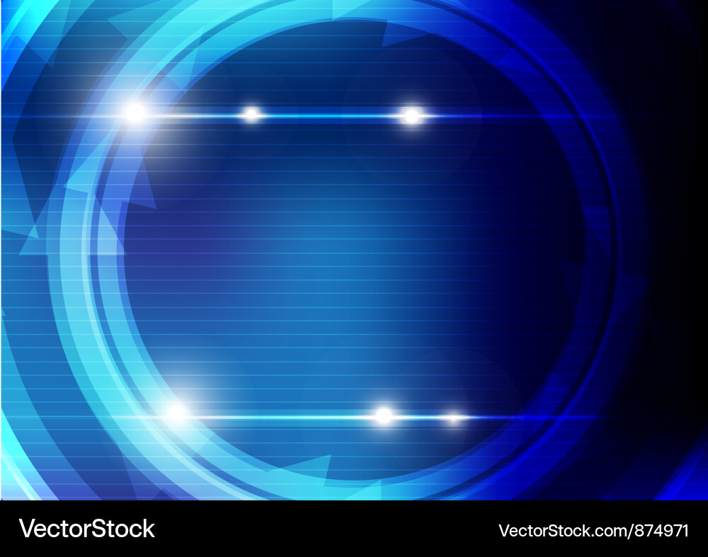 Abstract Shiny Frame - Technology Background vector image