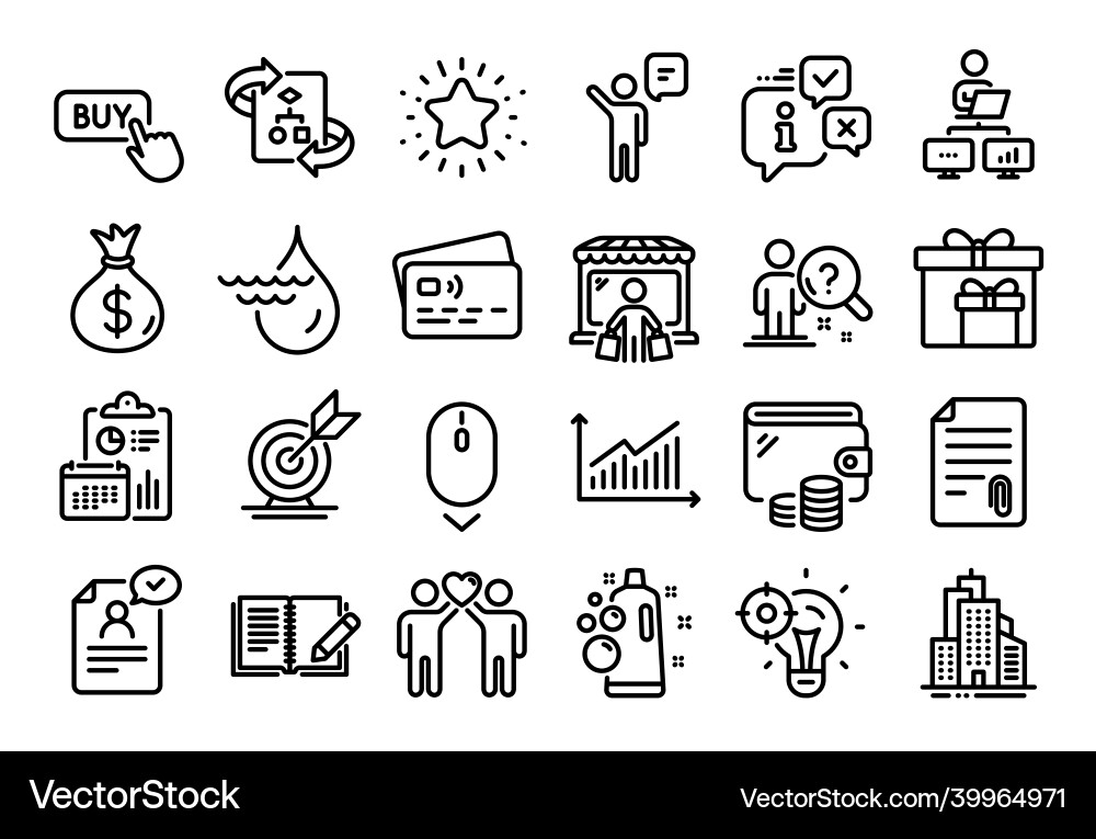 Set of attachment graph and search vector image