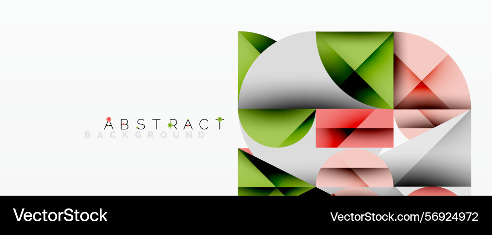 Modern geometric design overlapping shapes create Modern geometric design overlapping shapes create vector image