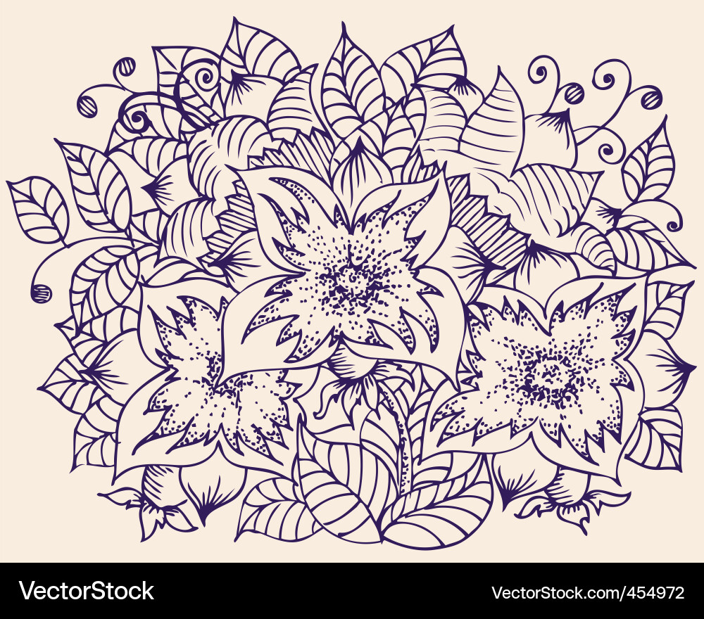 Nature pattern Vector Image