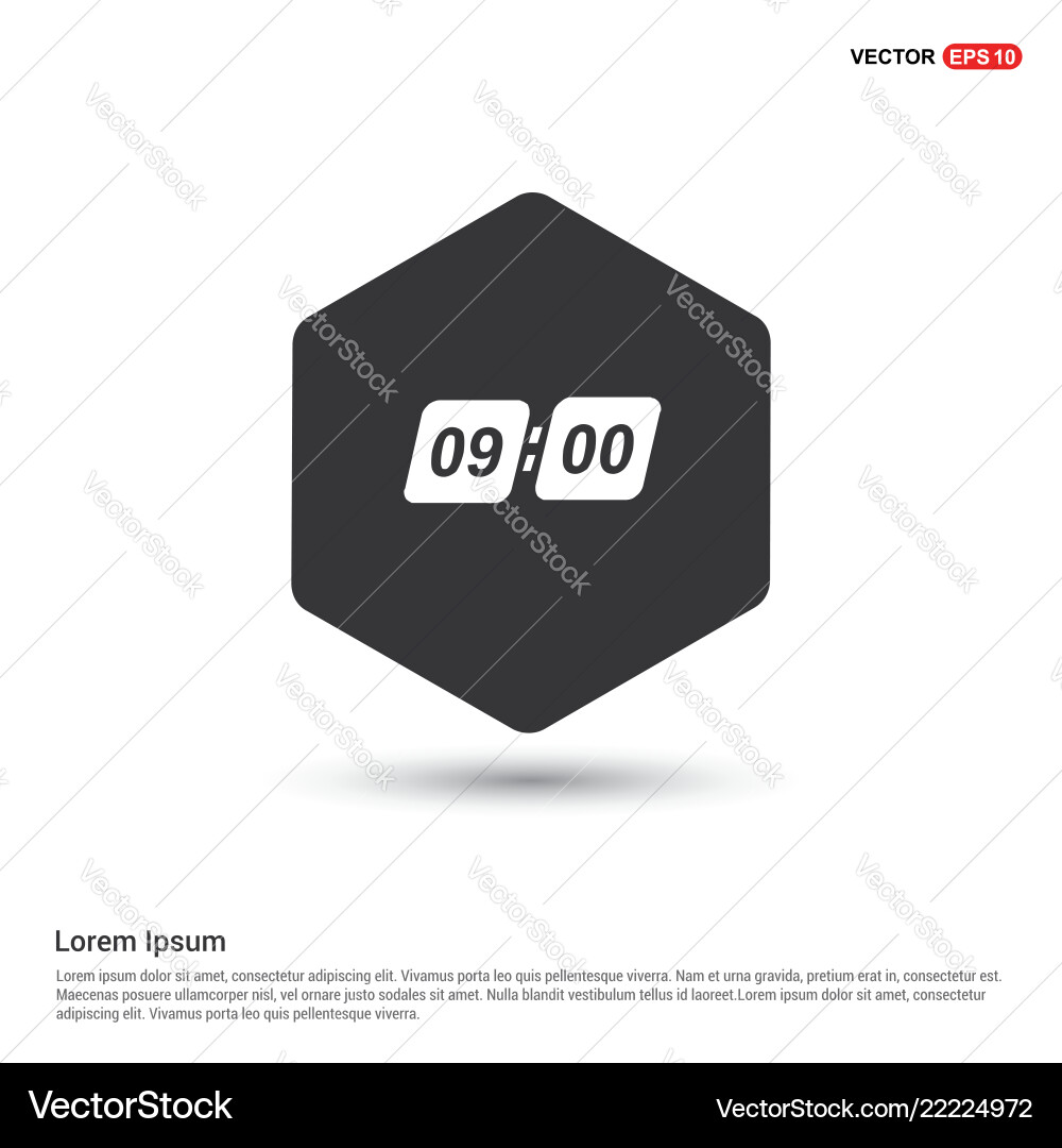 Timer icon Vector Image