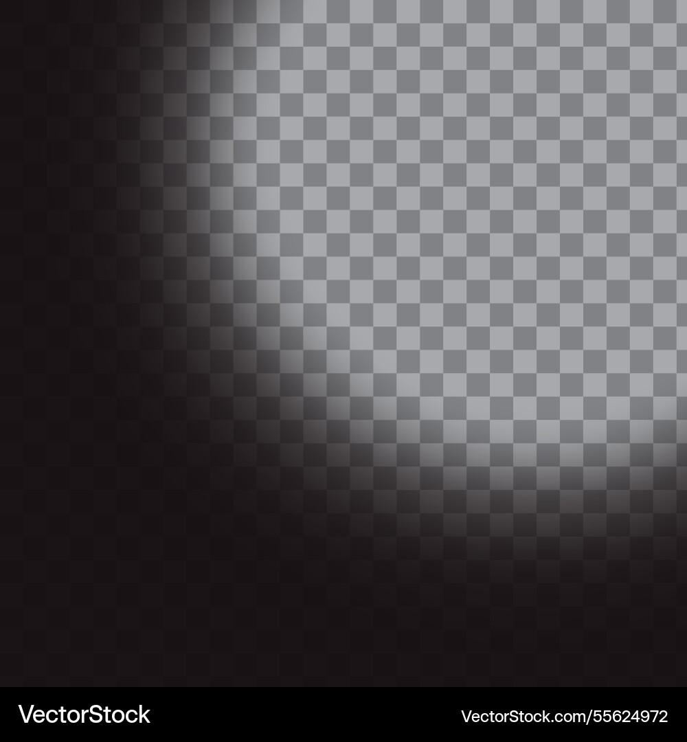Transparent gradient overlay smooth shadow Transparent gradient overlay smooth shadow vector image