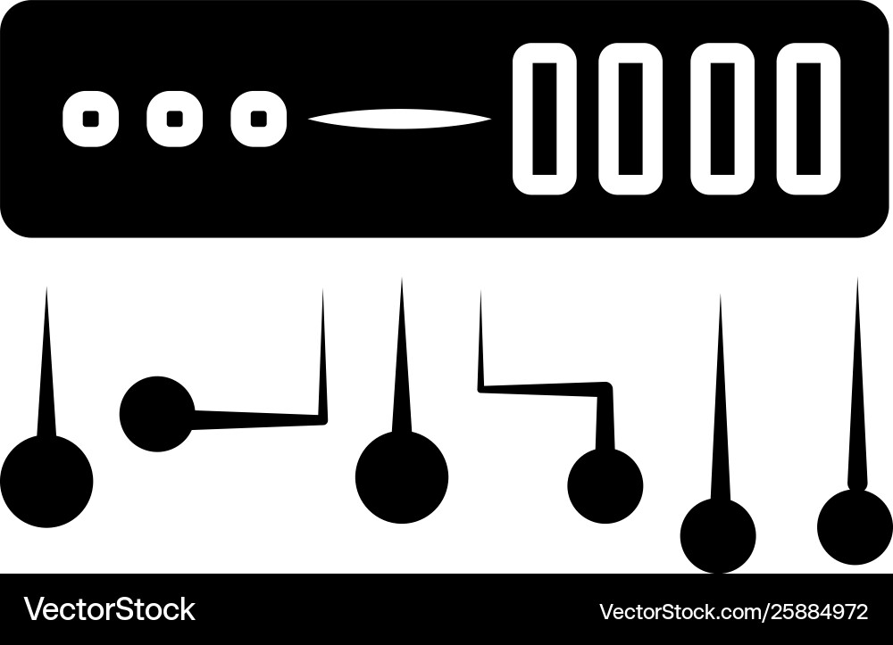 Web Gateway Icon - Secure Network vector image