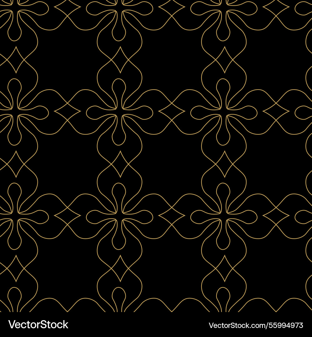 Abstract geometric pattern with squares crosses Abstract geometric pattern with squares crosses Vector Image
