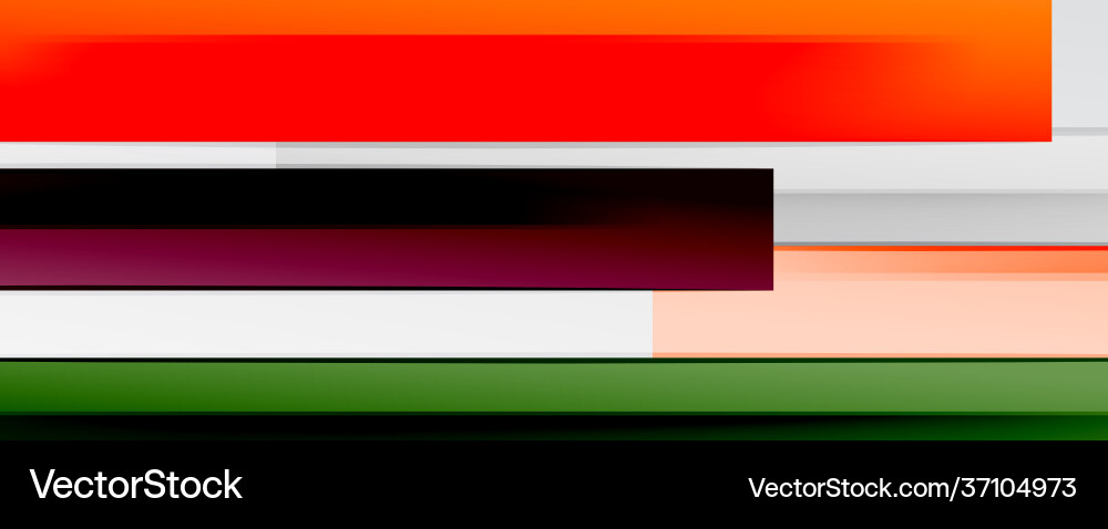 Multicolored lines background design template Vector Image