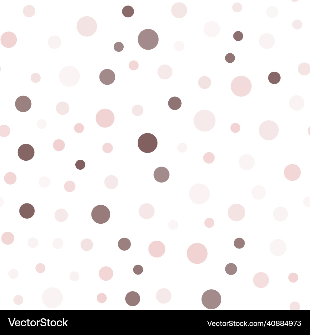 Seamless pattern with random colorful dots Seamless pattern with random colorful dots vector image