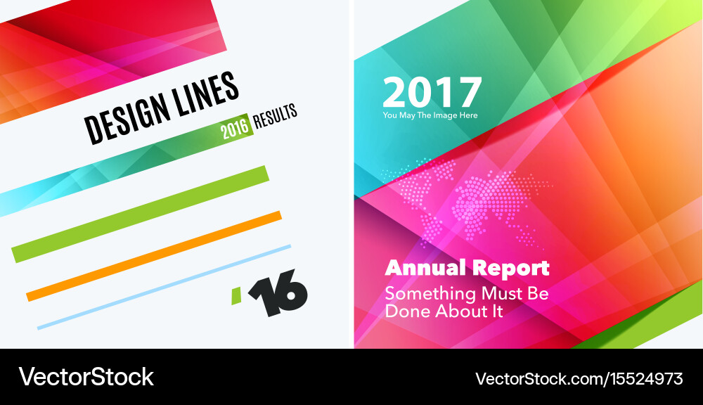Set of abstract design elements for graphic Vector Image