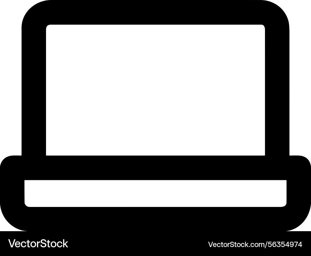 Computer icon symbol image Vector Image