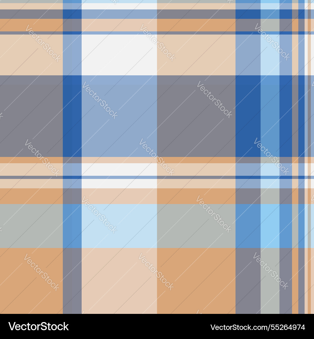 Performance textile plaid random seamless texture vector image