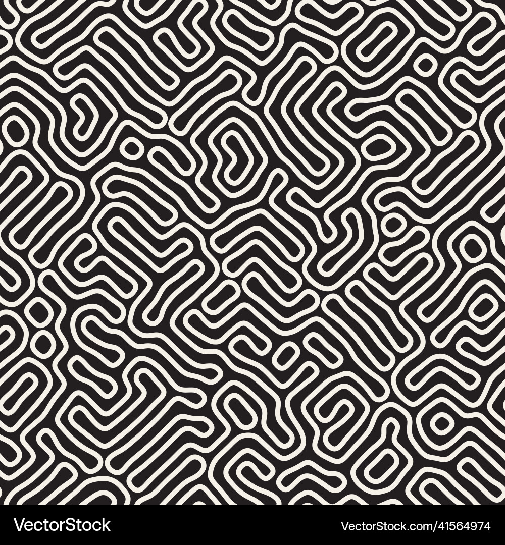 Seamless pattern repeating geometric elements Vector Image