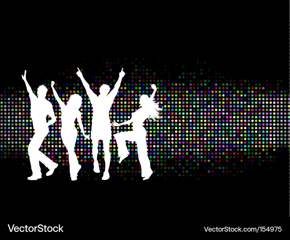 Night Party Celebration vector image