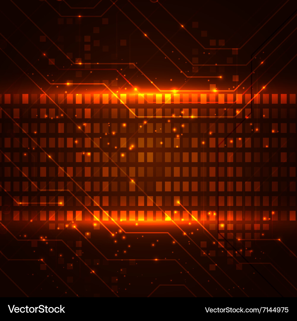 Technology Circuit Background vector image