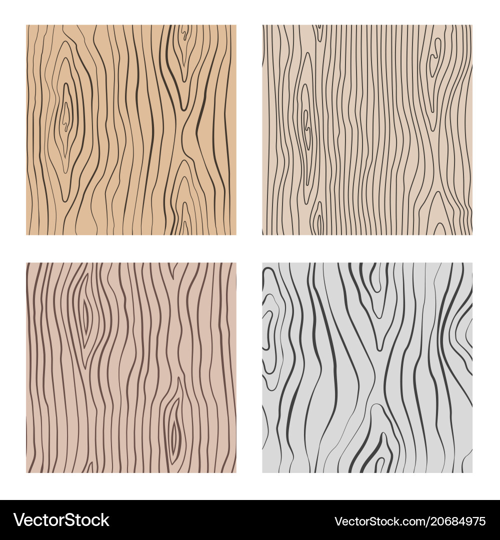 Wood Grain Seamless Patterns – Royalty-Free Vector | VectorStock, image size:1000x1080