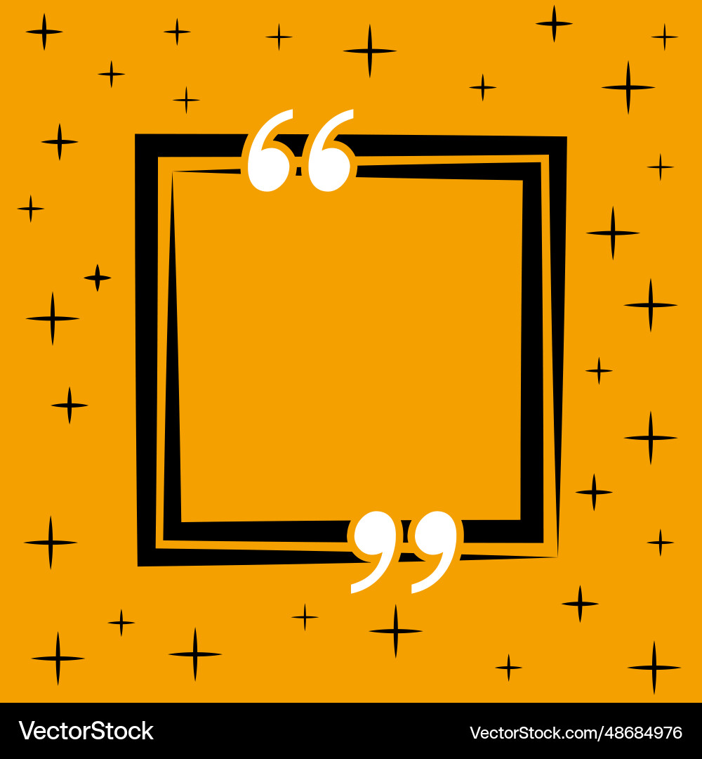 Abstract concept dialogue blank speech square vector image