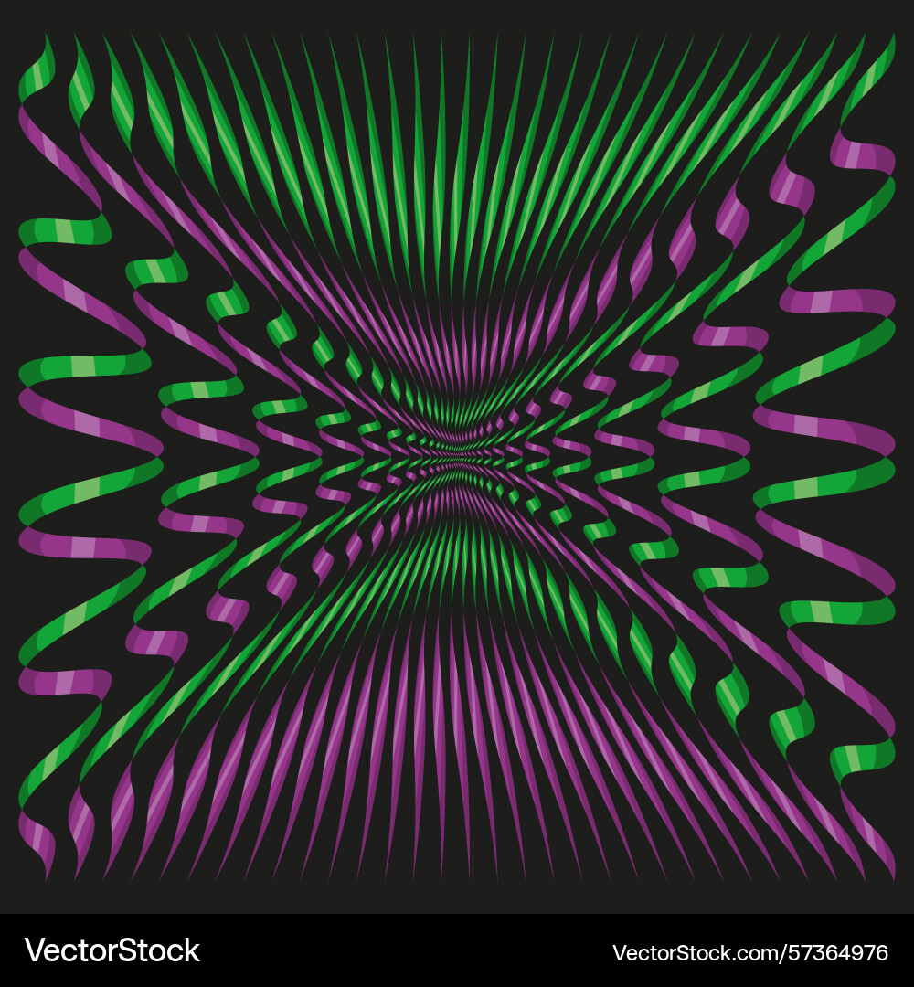 Green ray pattern radiating stripe design dynamic Green ray pattern radiating stripe design dynamic vector image