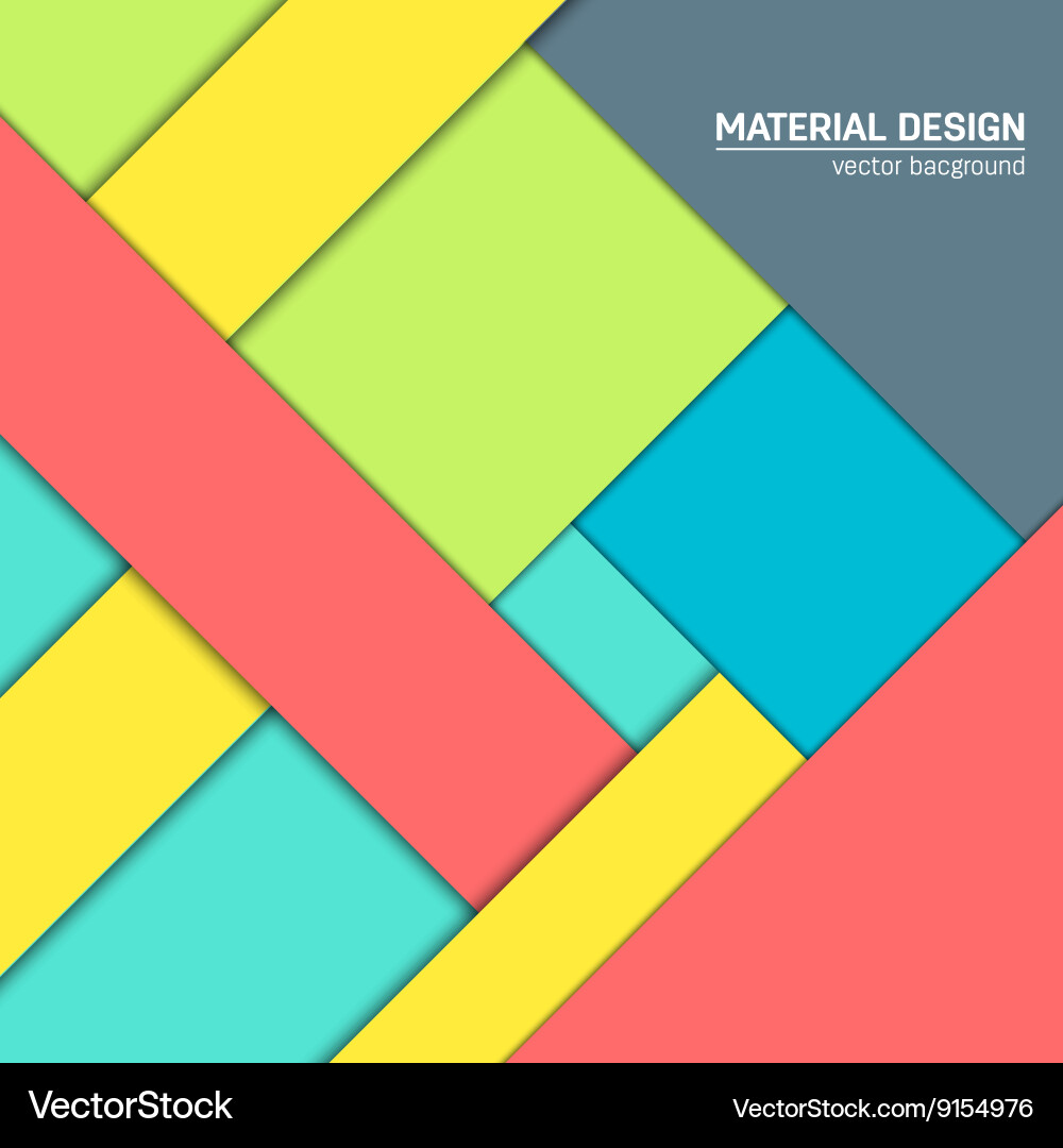 Material design background abstract vector image