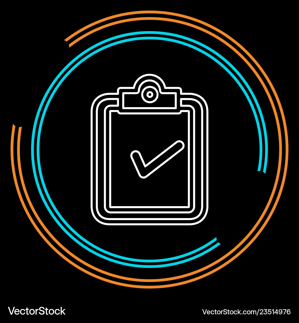 Validation concept icon element Validation concept icon element vector image
