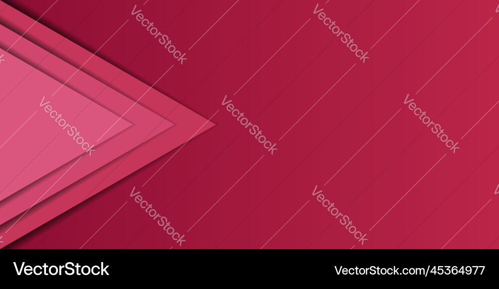 3d red gradient abstract background -2 vector image