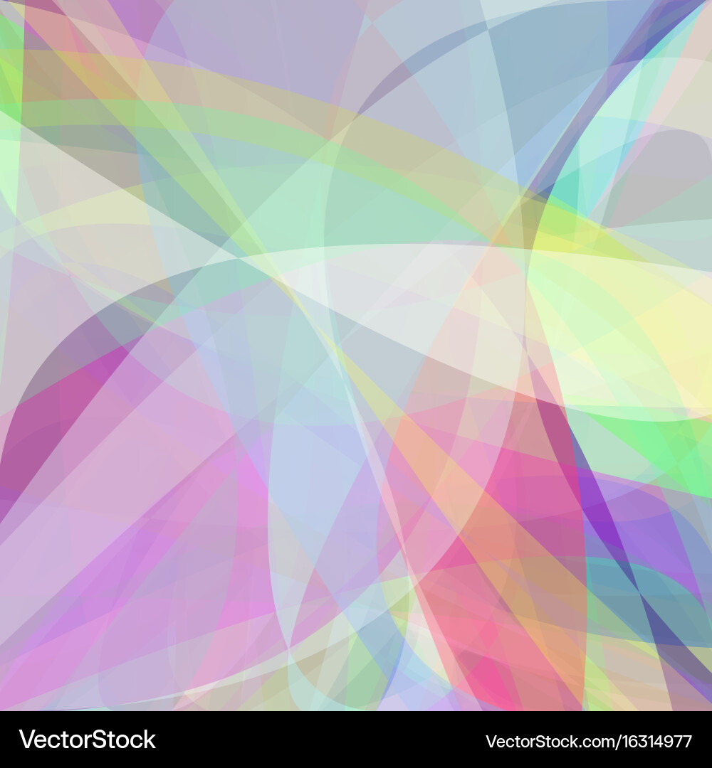 Abstract background from dynamic curves Vector Image