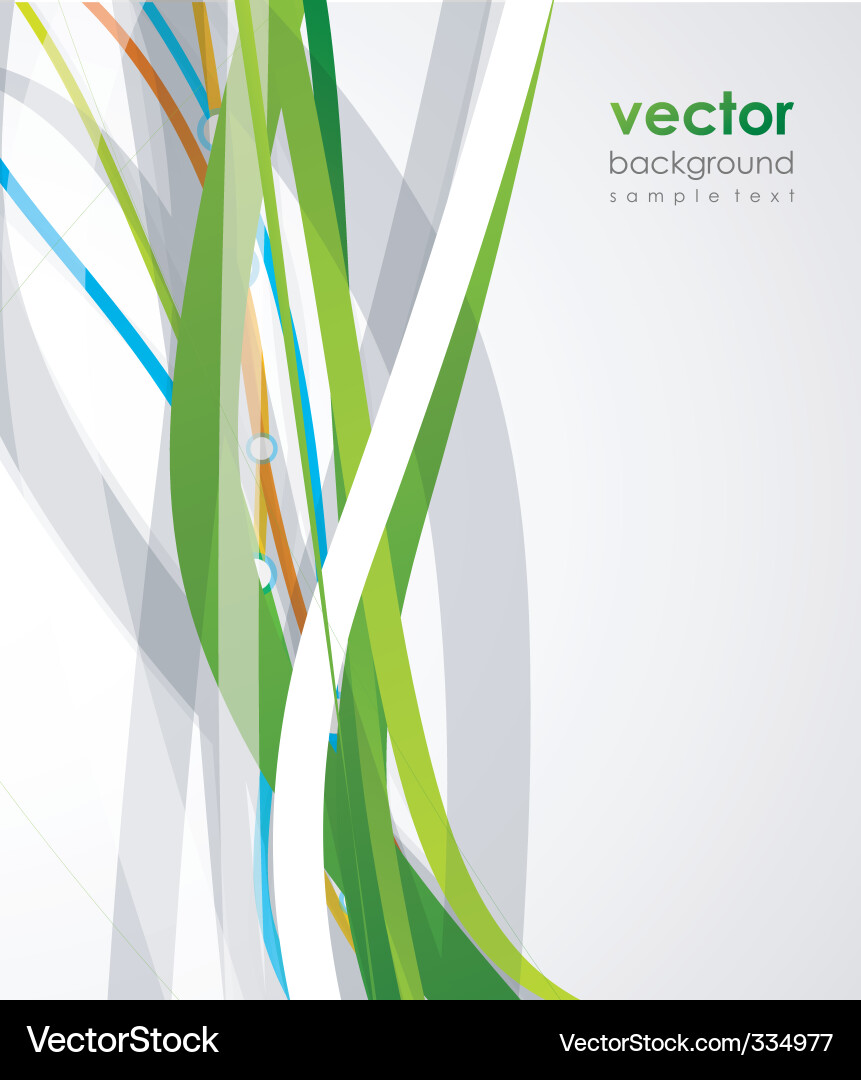 Dynamic Streamline Background Vector Image