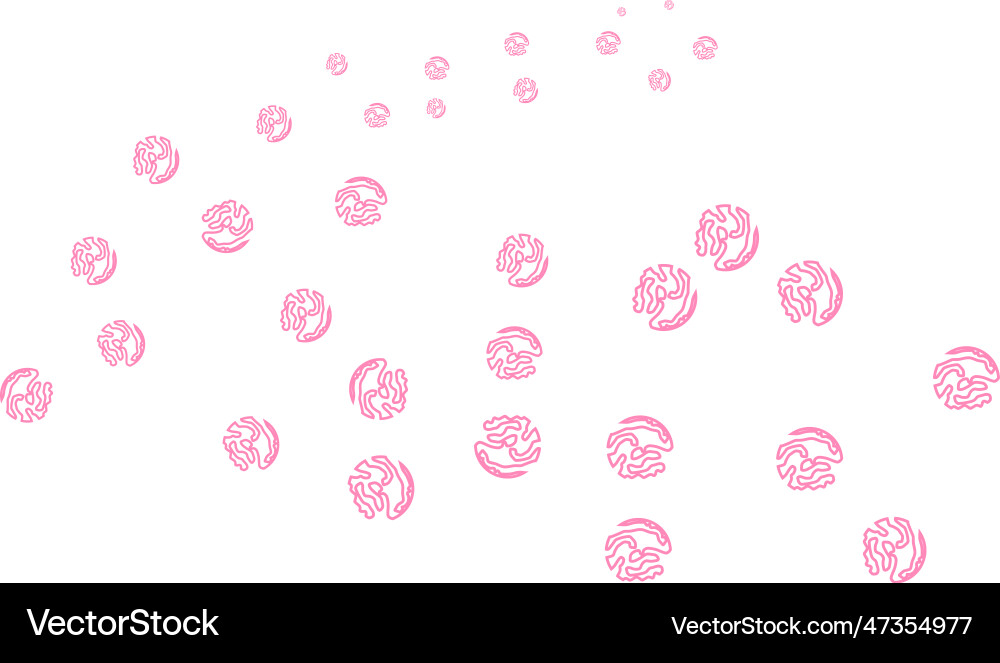 Light red texture with random circular form Light red texture with random circular form vector image