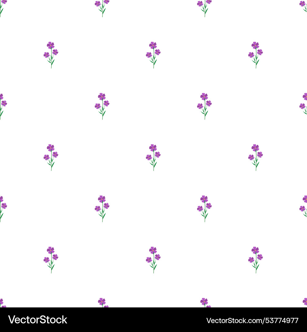 Tiny spring feelings seamless pattern design Vector Image