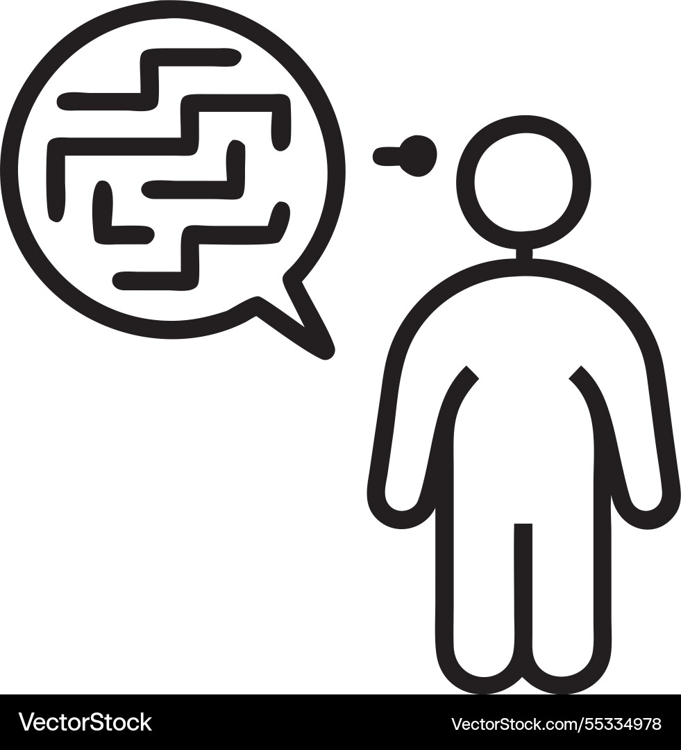 Simple easy fast solution concept problem solving vector image