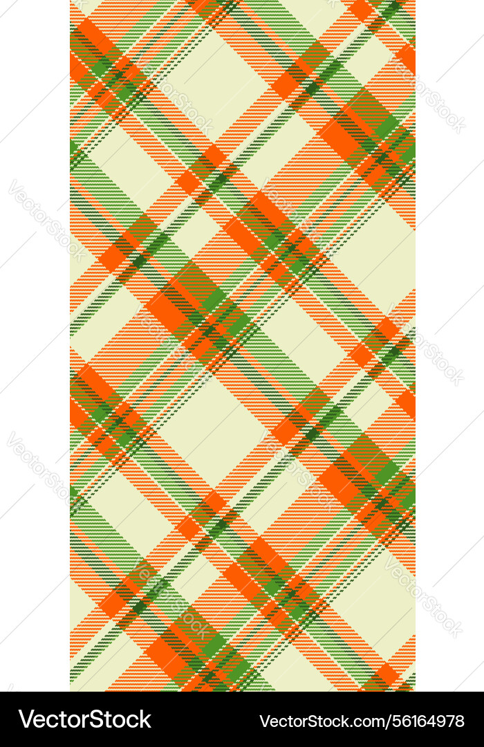 Spring check texture seamless list fabric Vector Image