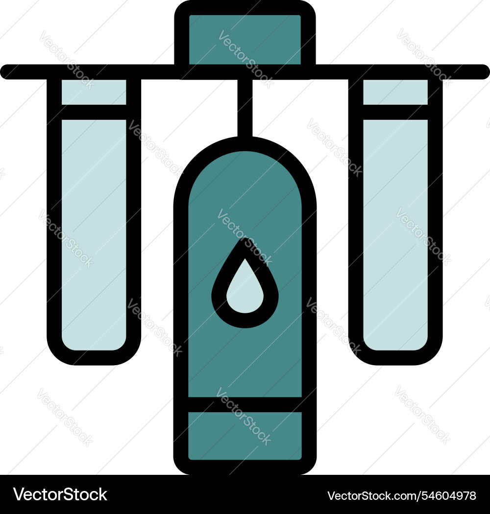 Water treatment icon filtration process osmosis Vector Image