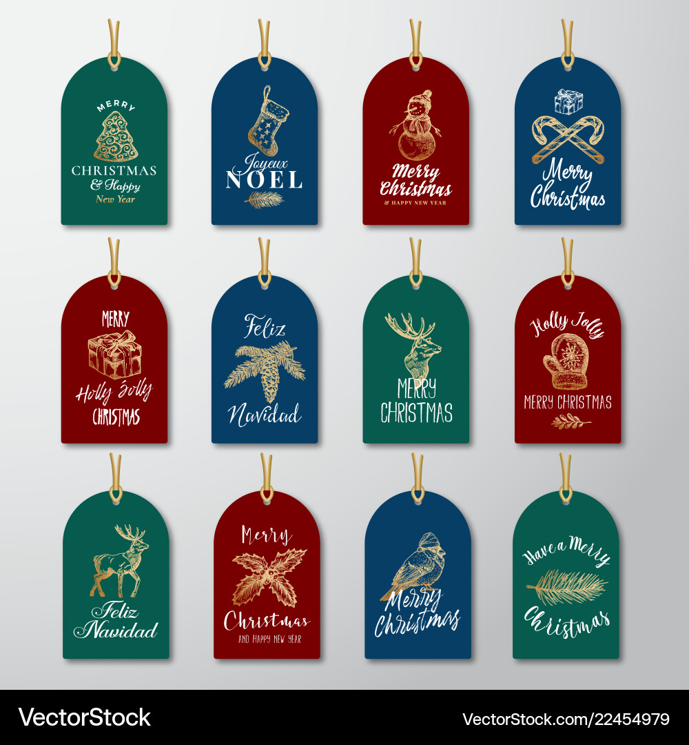 Christmas and new year ready-to-use golden glitter Christmas and new year ready-to-use golden glitter vector image