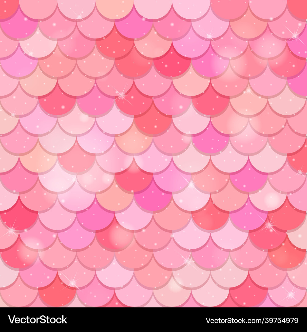 Fish scale seamless pattern background Fish scale seamless pattern background vector image